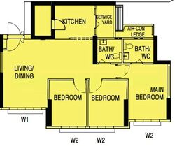 Blk 126B Eastdelta @ Canberra (Sembawang), HDB 4 Rooms #559957411